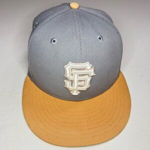 San Francisco Giants Hat 2007 All ASG Side Patch Fitted 7 3/8 Cap Rare Color